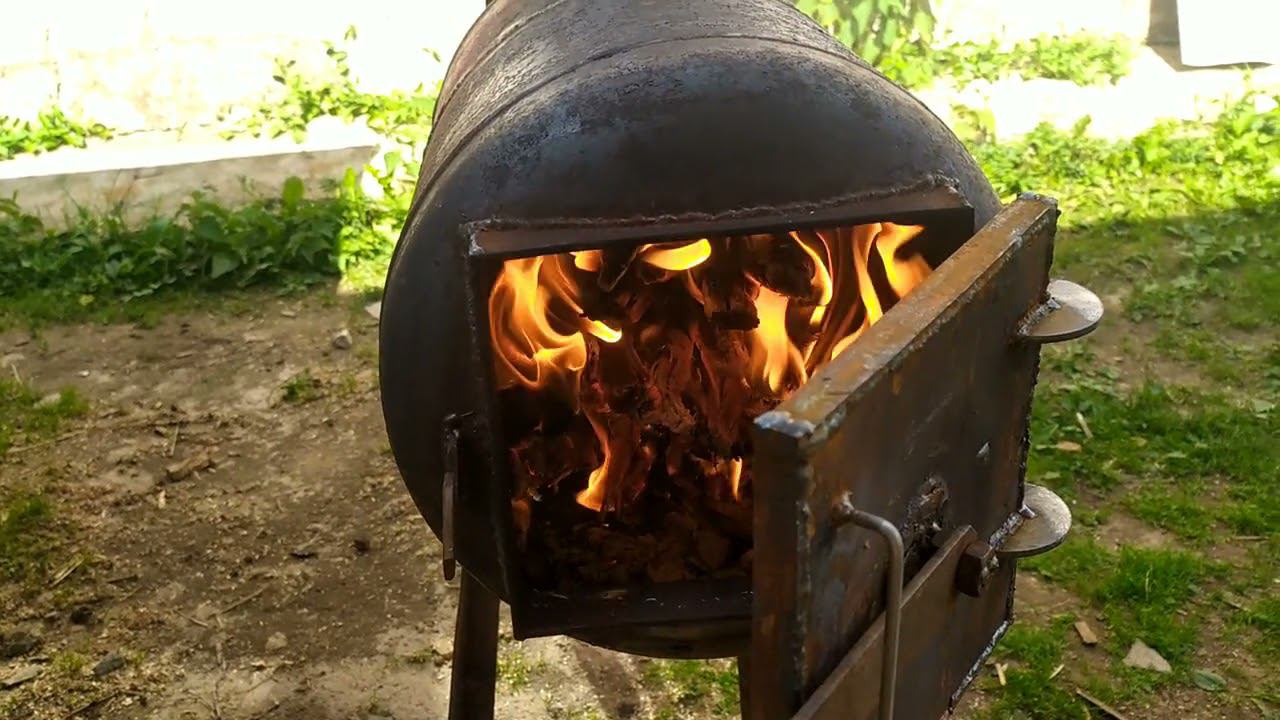 Коптильня из газовых баллонов Первое пламя #4 смотреть онлайн