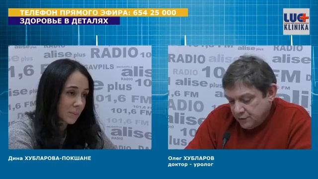 ЗДОРЬВЬЕ В ДЕТАЛЯХ - Уролог Олег Хубларов и Дина Хубларова-Покшане. Тема- Эректильная дисфункция. смотреть онлайн