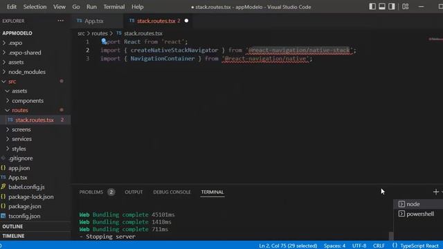 React Native 2022 - Aula 07 Instalando as dependências смотреть онлайн