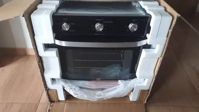 Unboxing forno elétrico de embutir electrolux 0E60M 59L смотреть онлайн