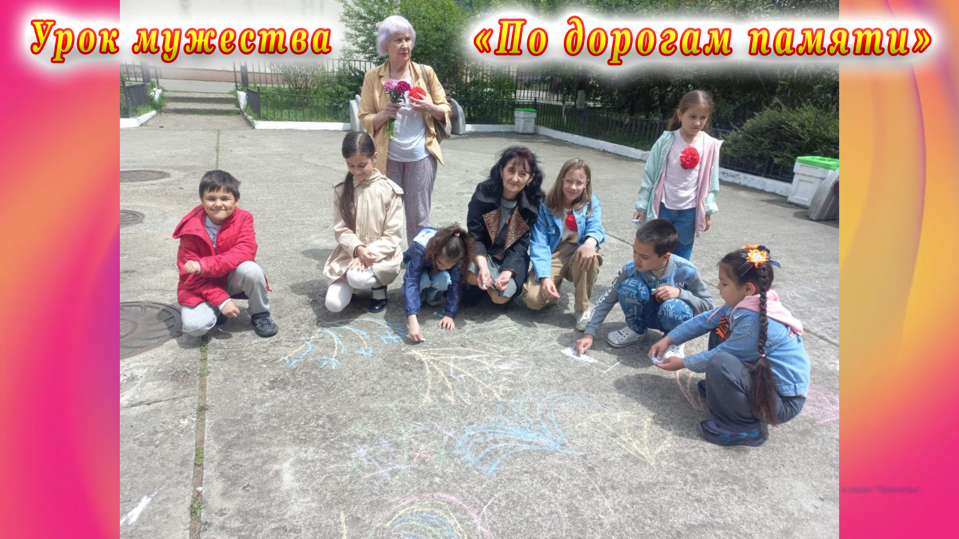 Урок мужества «По дорогам памяти», посвященное Дню Победы, в Детской библиотеке № 17 города Сочи. смотреть онлайн