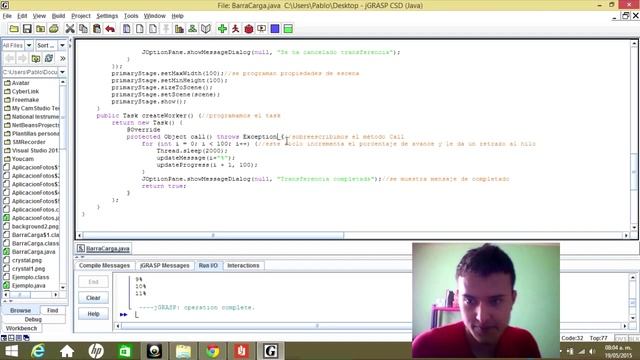 ProgressBar javafx смотреть онлайн