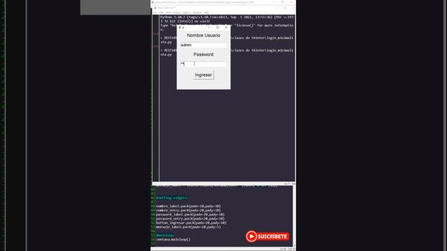 Un Pequeño Login Con Python Y Tkinter Que No Has Hecho❓ смотреть онлайн