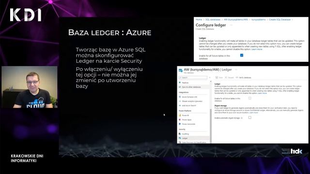 ? SQL Server 2022 – Ledger - Tomasz Libera смотреть онлайн