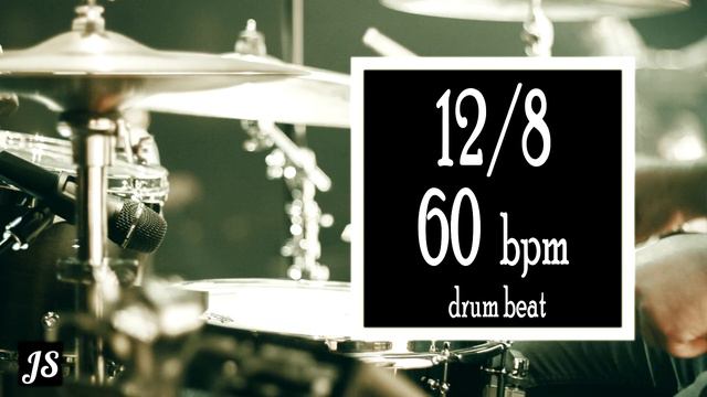 60 Bpm - 12/8 Drum Beat смотреть онлайн