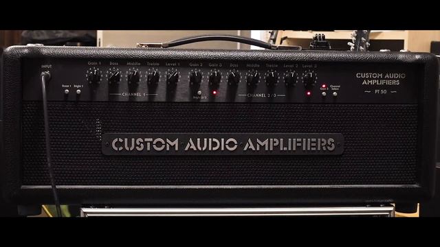 Custom Audio Amplifiers PT50 Pete Thorn | Playthrough Demo смотреть онлайн