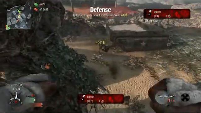 Call of Duty: Black Ops - tomahawk headshot смотреть онлайн