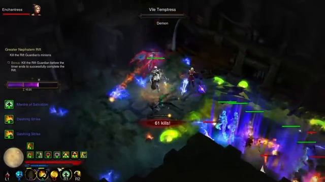 Diablo III: Reaper of Souls – Monk season 11 Raiments/Inna's build смотреть онлайн