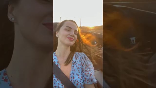 Как это ездить с распущенными волосами в кабриолете ? смотреть онлайн