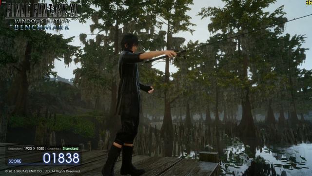 Final Fantasy XV Benchmark Tool RX 560 4GB 1080p Standard Setting смотреть онлайн