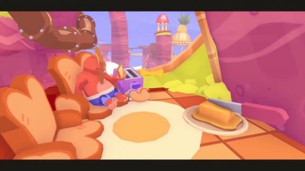 PHOGS! 100% Walkthrough Food World JELLY FUNCTION All Collectibles & Achievements