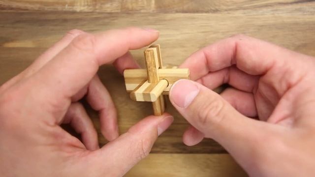 Doublecross by Eureka or 3 piece cross puzzle, unboxing and solution. смотреть онлайн
