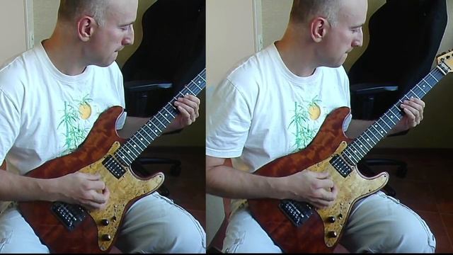 Cinderella - Somebody Save Me (riff). Кавер студента смотреть онлайн