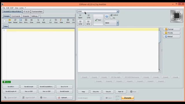 ESP8266 ESP-12E nodemcu LED Blink test - Getting started with firmware and sketches смотреть онлайн