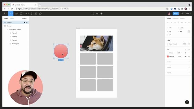 Placing objects over Auto layout frames смотреть онлайн