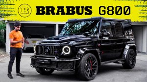 Обзор и тест-драйв Mercedes BRABUS G800
