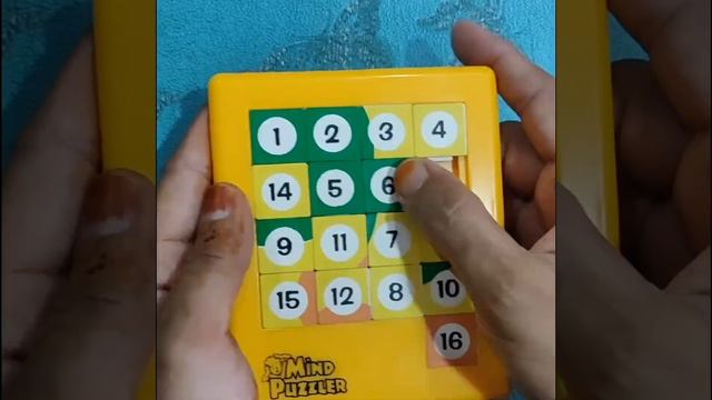 Satisfying Klotski Puzzle | How to Slove a 16 Slide Puzzle #Shorts #Klotski #NumberSlide #Puzzle смотреть онлайн