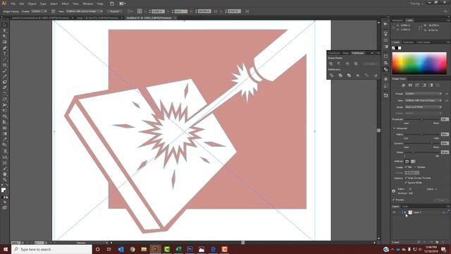 How To Vectorize Any Image For Laser Engraving In Adobe Illustrator смотреть онлайн