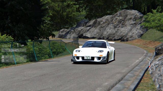 Mazda RE Amemiya RX7 : Gunsai Touge time attack! смотреть онлайн