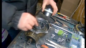 Ремонт сборка переднего редуктора Polaris RZR 800 S