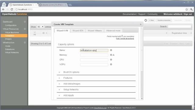 Bootstrapping OpenNebula 3.4 and creating a VM from scratch смотреть онлайн