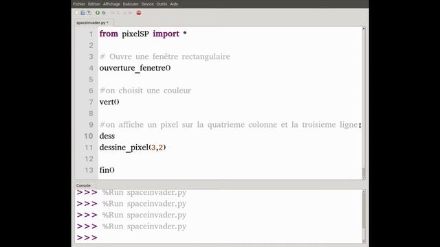 Introduction du TP sur les space invaders avec Python смотреть онлайн