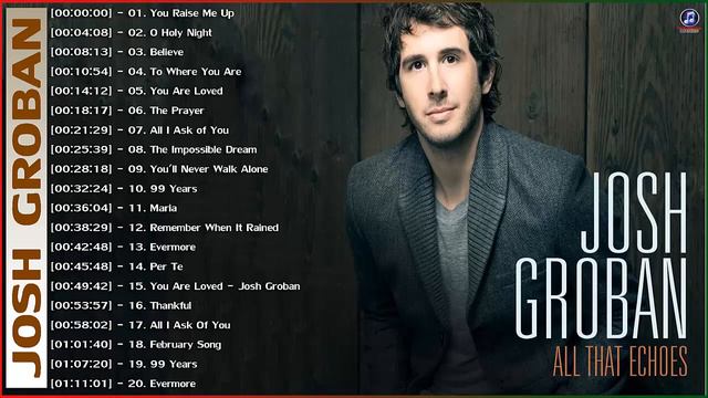 Josh Groban Best Songs Of Playlist 2021 - Josh Groban Greatest Hits Full Album
