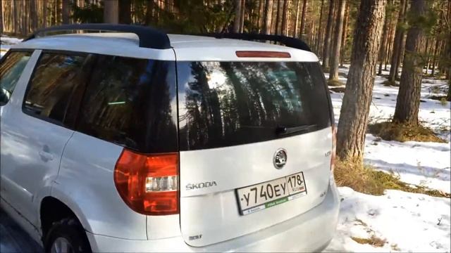 Штурм весеннего леса на skoda yeti 4x4 смотреть онлайн