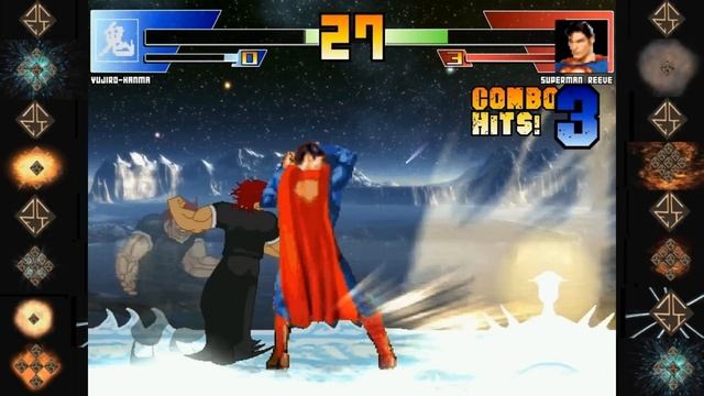 Yujiro Hanma vs Superman (Christopher Reeve) Ultimate M.U.G.E.N. fight 2013 Hi Res HD смотреть онлайн