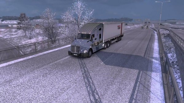 Euro Truck Simulator 2 World Of Trucks Kenworth T680 Road from Uppsala to Karlskrona