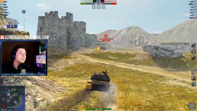 WoT Blitz - Я куплю танк 121B ● Секретные слабости и сильные стороны ● Как тут ФАРМ (WoTB) смотреть онлайн