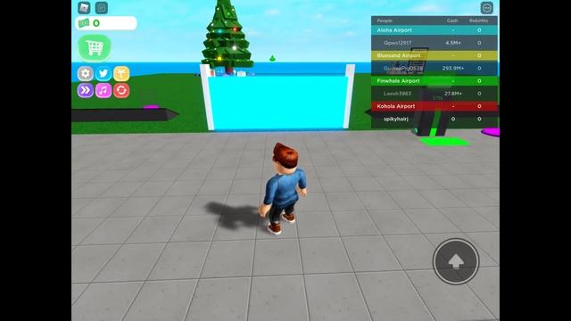NEW YEAR SPECIAL!!! Playing Airport Tycoon... and flying planes! - Roblox - Spiky Hair JJ смотреть онлайн