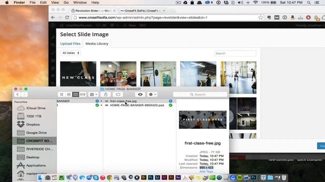 Update Rotating Homepage Banner on Wordpress смотреть онлайн