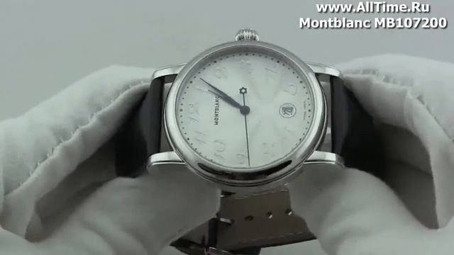 Обзор. Мужские наручные часы Montblanc MB107200 смотреть онлайн