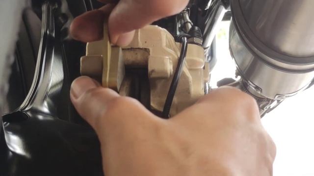 BMW G310 GS Rear Brake Pad Replacement