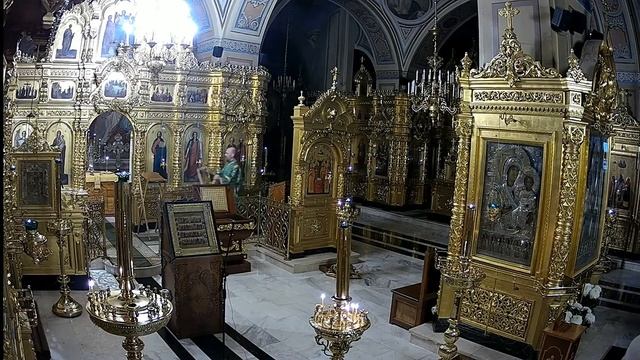 22.10 Пт. Вечерня и утреня. Прп. Амвросия Оптинского и сщмч. Фомы Зографского смотреть онлайн