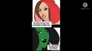 Big Belly Vore - Witch Green Glutton