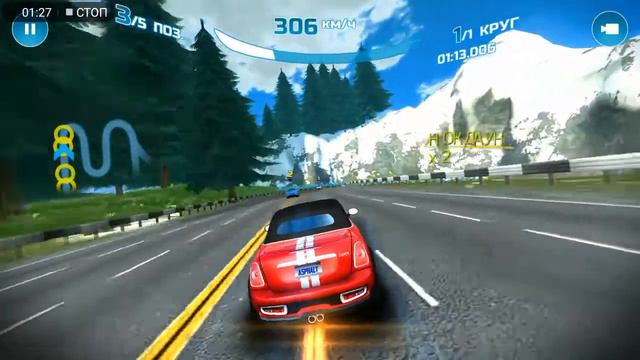 asphalt nitro #3 Альпы/классика смотреть онлайн