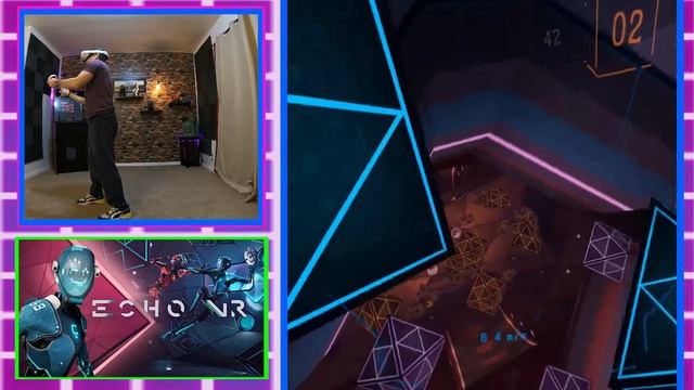 Echo VR Oculus Quest 2 Amazing Free To Play Virtual Reality Arena Game смотреть онлайн