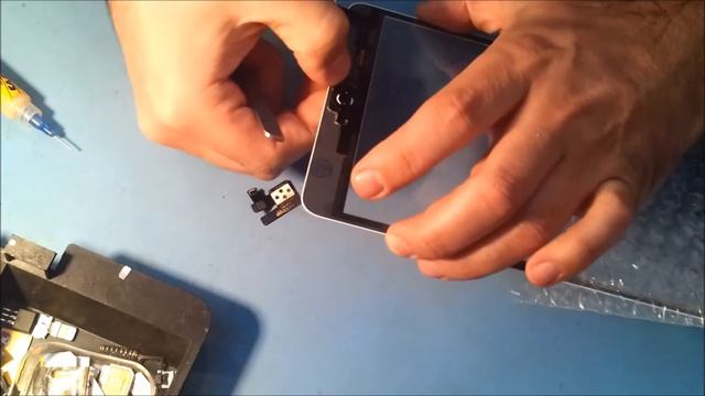 Спайка кнопки и тач скрина на ipad mini1-2 смотреть онлайн