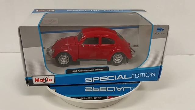 1:24 Diecast Model Volkswagen Beetle смотреть онлайн