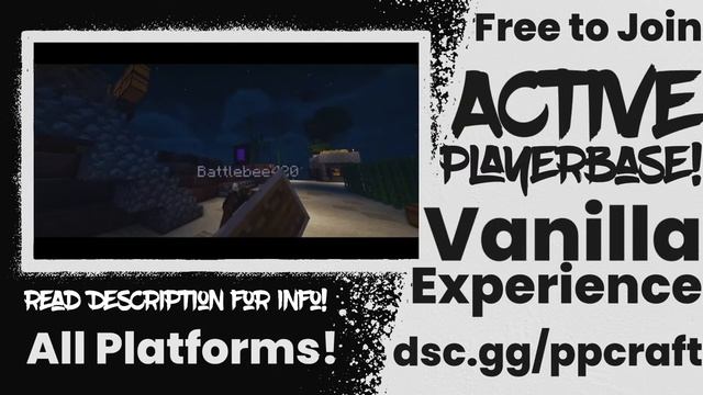 PUBLIC FREE-TO-JOIN SMP | Java/Bedrock 1.16.5 PPCraft смотреть онлайн
