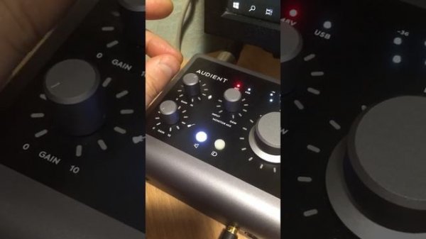 Audient ID4 mk2 неисправность