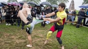 Мутант против Тарантино, Стрелка Уличные бои в Латвии