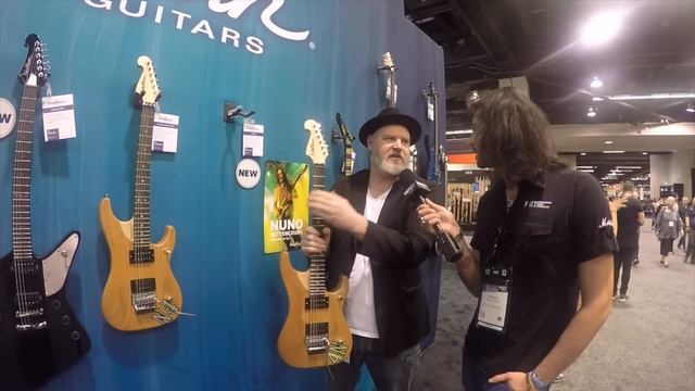 New Washburn 4N Nuno Bettencourt Signature Guitar - NAMM 2019 смотреть онлайн