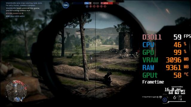 GeForce GTX 1050 ti -- AMD Ryzen 5 3600 -- Battlefield 1 BF1 FPS Test смотреть онлайн