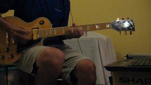 All original vintage 1977 Gibson Lespaul Custom with maple fretboard смотреть онлайн