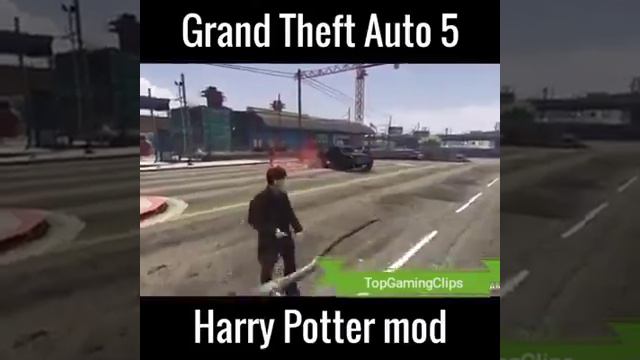 GTA 5 Mod: Be Harry Potter W New Broom/Wand/Spells + More! смотреть онлайн