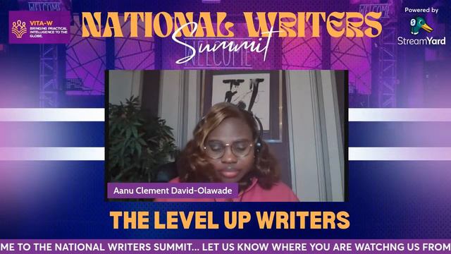 NATIONAL WRITERS SUMMIT DAY 2 (FIRST SESSION) WITH AANU CLEMENT DAVID-OLAWADE смотреть онлайн
