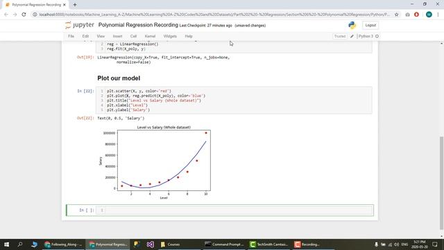 Polynomial Regression in Python смотреть онлайн